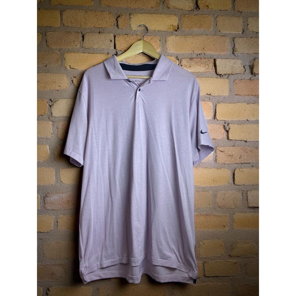 Nike Dri-Fit Lavender Golf Polo Shirt – Size L
